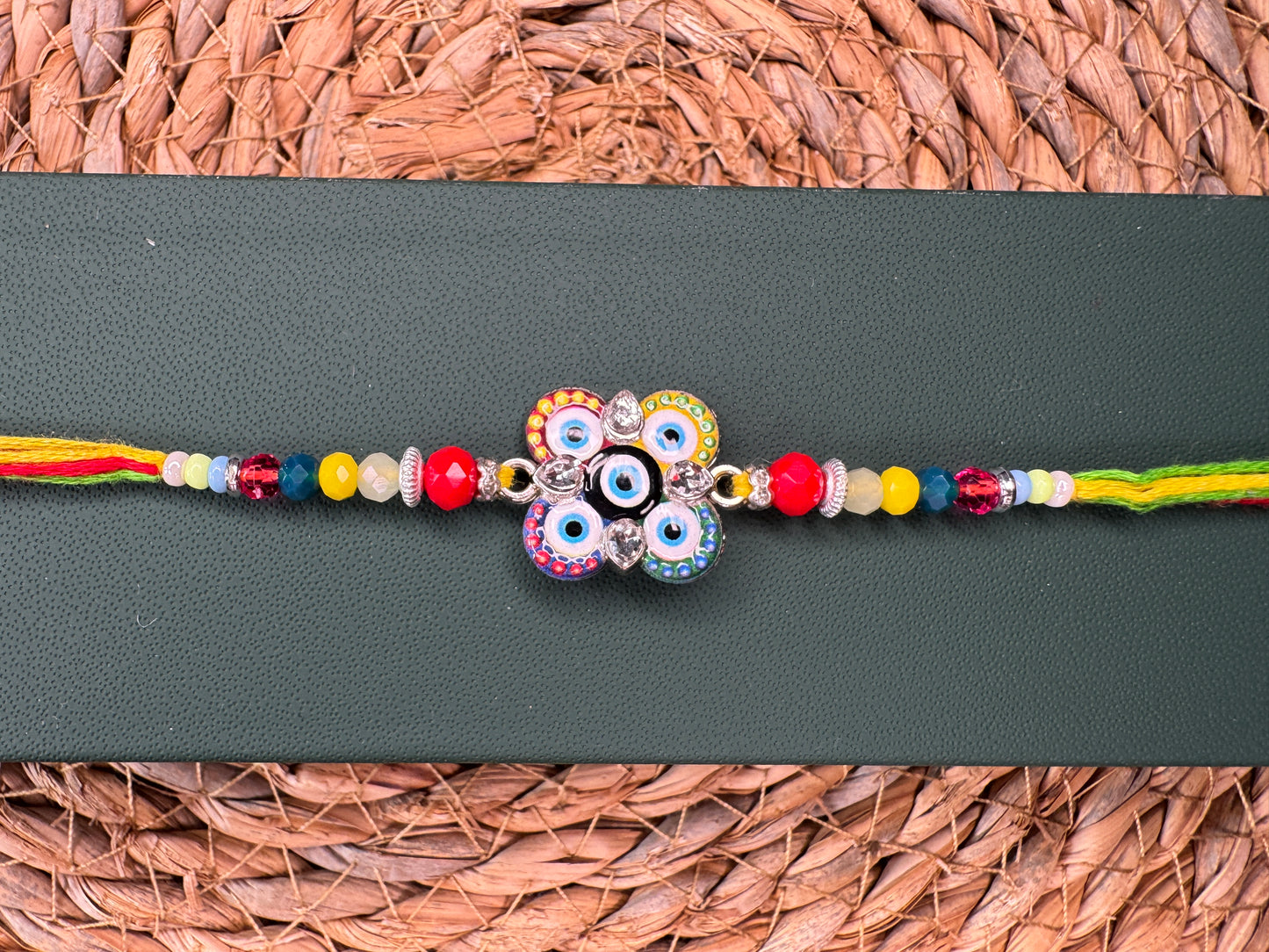 Travel-Themed Plane Rakhi for NRI Brothers β Rotating Country Design