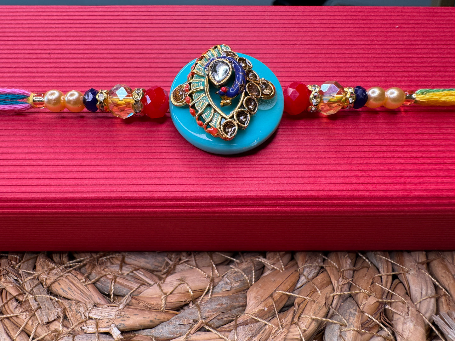 Hand worked Premium Designer Rakhi