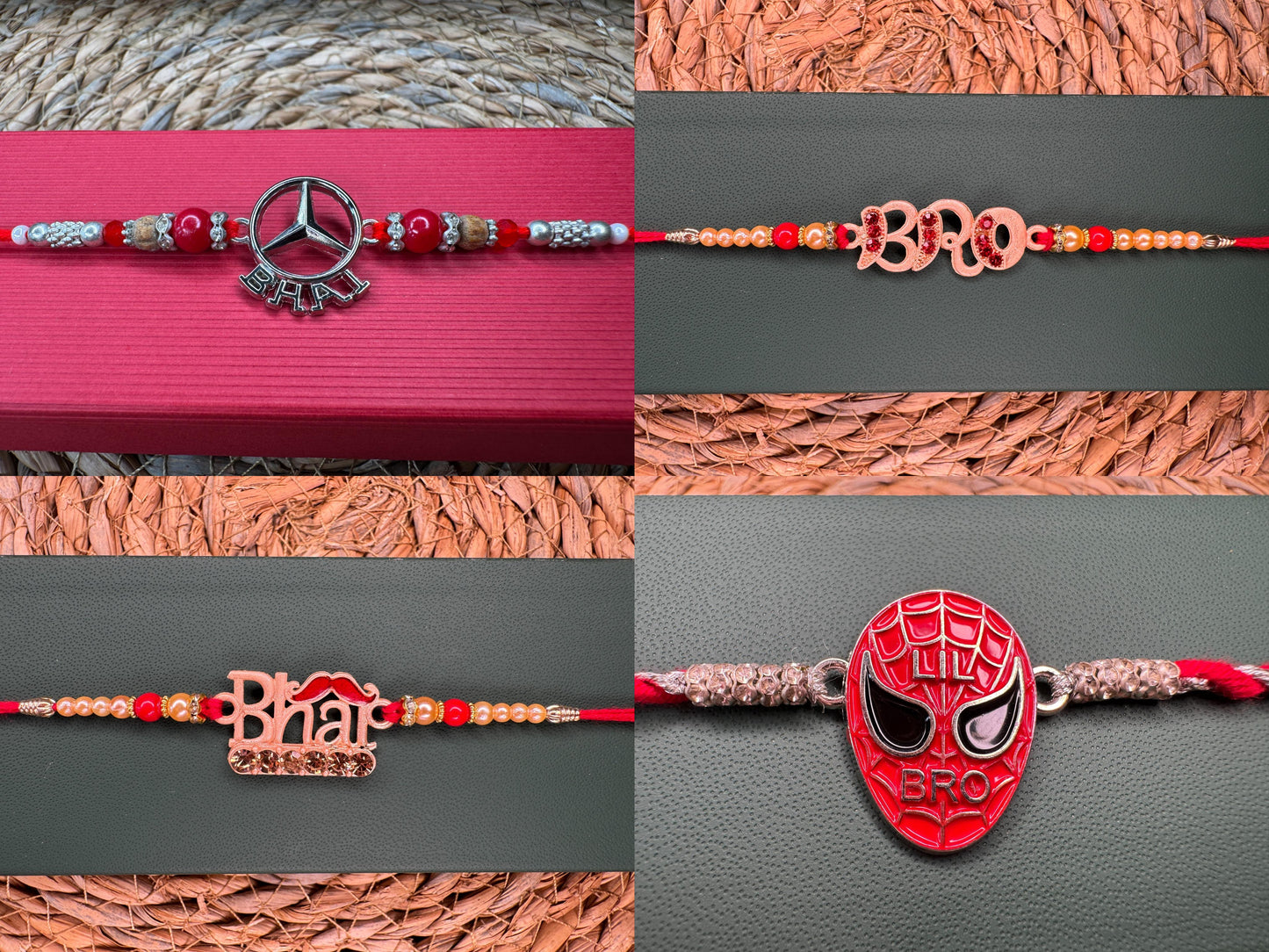 Bhai & Bro Designer Rakhi – Stylish Rakhis for Brothers