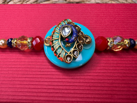 Hand worked Premium Designer Rakhi