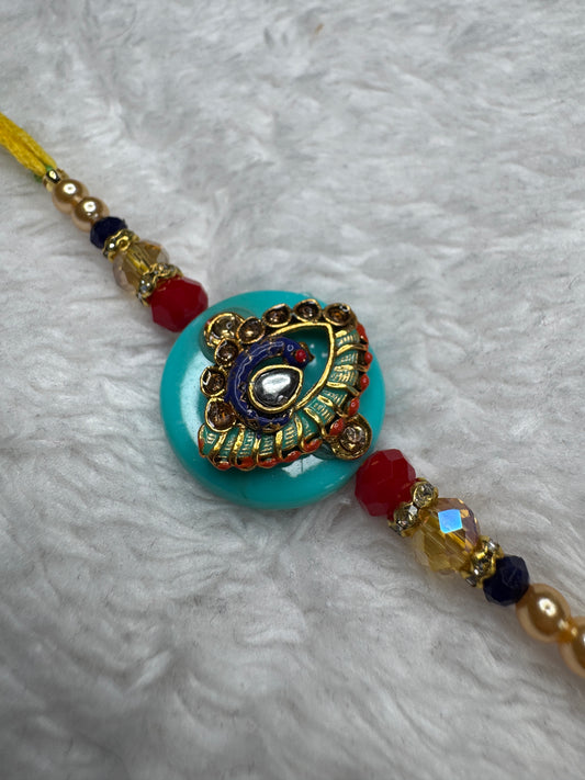 Hand worked Premium Designer Rakhi