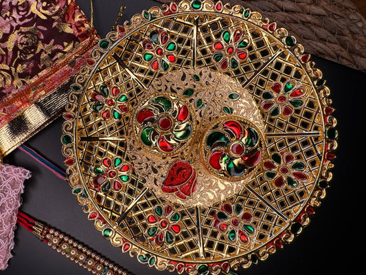 Pooja Thali Medium Size