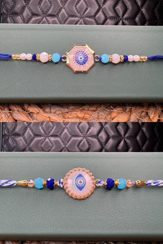 Evil Eye Designer Rakhi – Premium Rakhi for Protection & Style